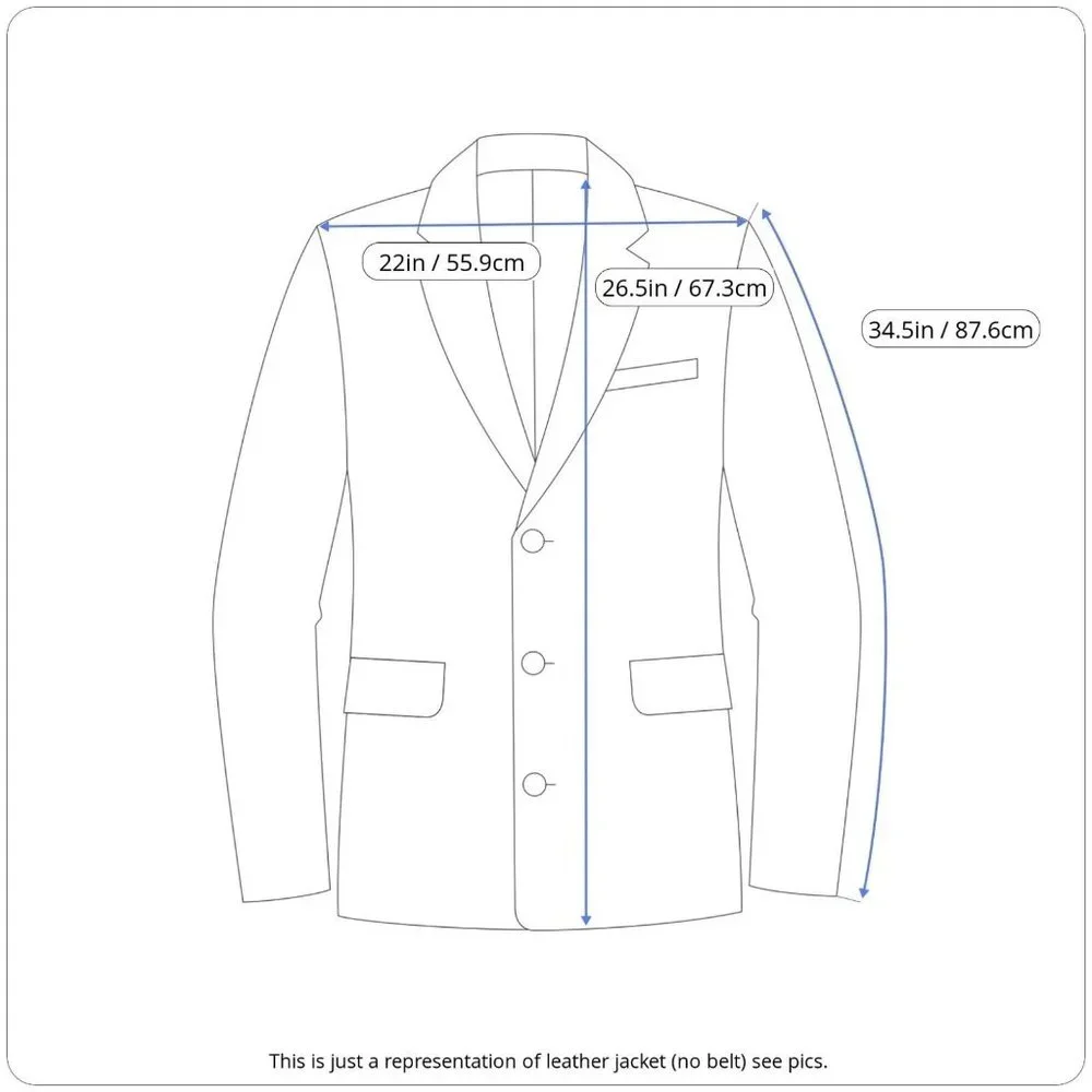Wilson's Thinsulate 3M XL Insulated 3 Button Snap Black 100% Leather Jacket Coat - Picture 3 of 11